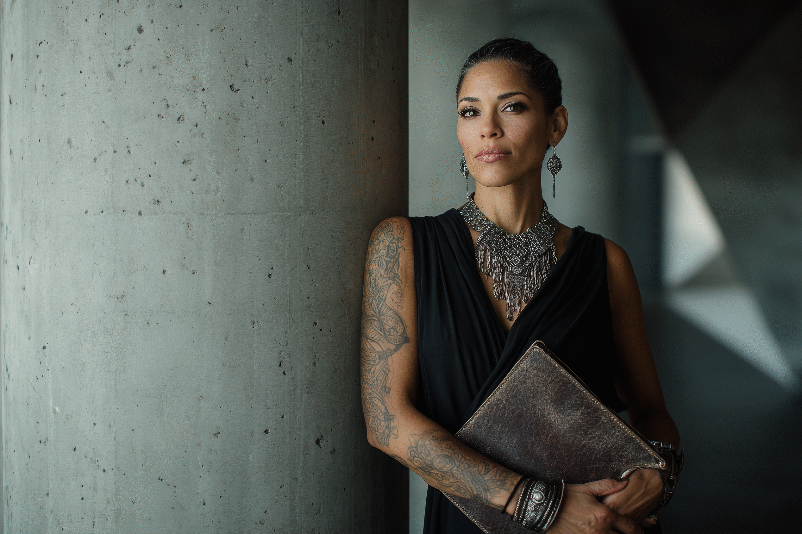 monk 89042 latina executive with visible tattoos on forearms an d93cb1b6 ef26 4e52 bf64 19003c1510f8